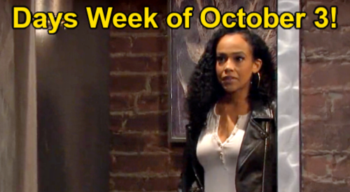 Days of Our Lives Spoilers: Week of October 3 – Eric & Nicole Busted – Jennifer’s Sudden Exit – Gwen & Sarah Face Off