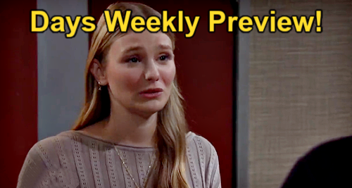 Days of Our Lives Week of January 16 Preview – Marlena Code Blue – Stefan & Li Trade Blows - Steve’s Revenge on Kristen