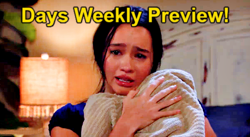 Days of Our Lives Week of June 30 Preview: Sophia Gives Birth & Hides Baby, Johnny’s Deal with Devil Worries Chanel