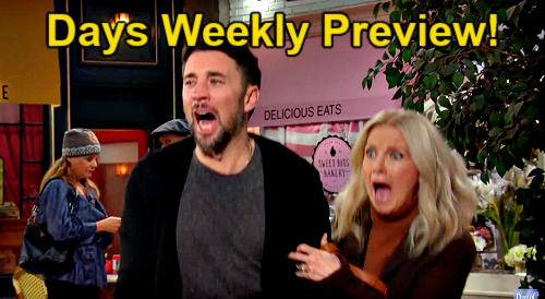 Days of Our Lives Week of November 3 Preview: Thomas Hit by Car, Johnny & Chanel Pick Perfect Baby Name