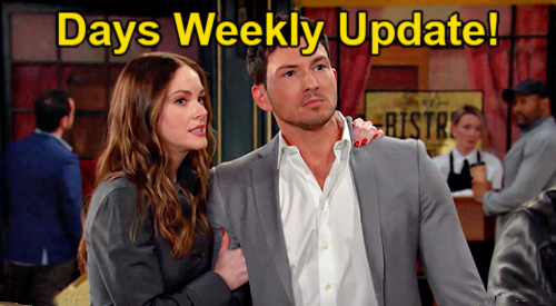 Days of Our Lives Week of October 20 Update: Marlena’s Rachel Diagnosis, Sarah Dumps Xander, Alex’s Mistake