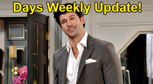 Days of Our Lives Week of October 5 Update: Dante's Dirty Work, Belle’s New Brother, Leo’s Rotten Luck