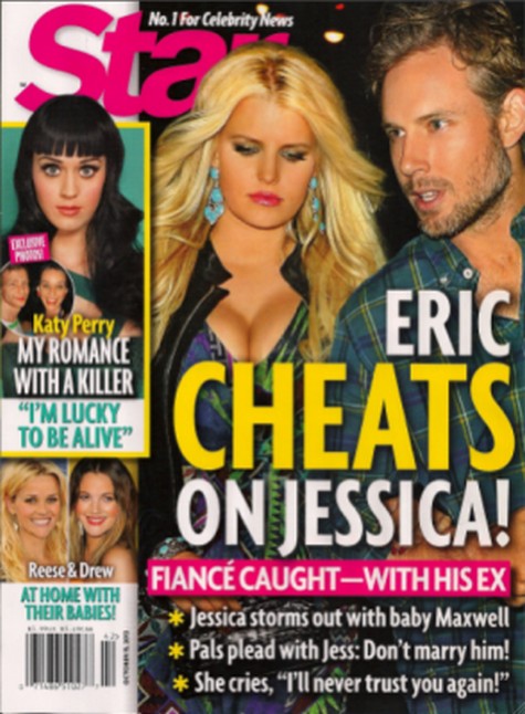 Jessica Simpson's Fiance Eric Johnson Caught Cheating On Her