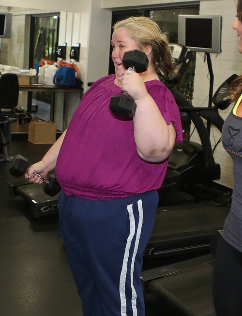 Exclusive... 'Honey Boo Boo' Alana Thompson Supports Mama June Shannon Toward Her 100 Pound Weight Loss Goal!