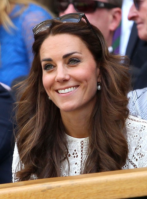 Kate Middleton Wimbledon Photos - Pregnant or Plastic Surgery - Face Puffy and Bloated