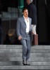 Brad Pitt Gets Dangerous on the Set of 'The Counselor' in London (Photos)