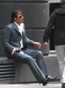 Brad Pitt Gets Dangerous on the Set of 'The Counselor' in London (Photos)