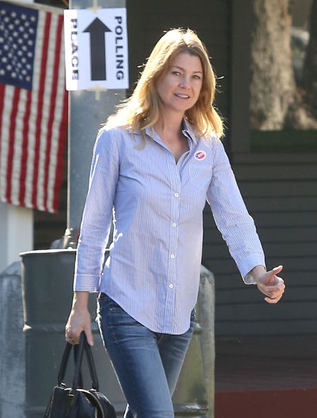 See Celebrities Vote! U.S. Election Day 2012 (Photos)