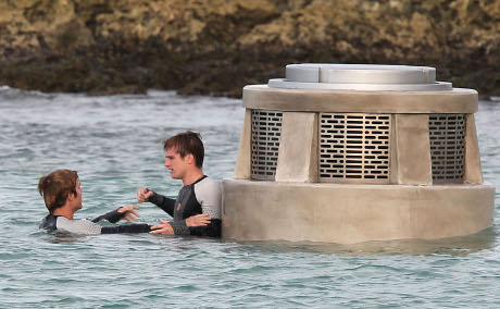 "Hunger Games: Catching Fire" Heats Up: Pranks, Bromances, and Sexy Photos from the Set!