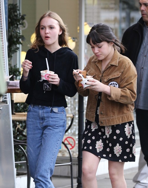 Exclusive... Lily-Rose Depp Spends The Day In Beverly Hills | Celeb