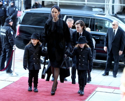 Funeral Service for Celine Dion's Husband Rene Angelil | Celeb Dirty ...