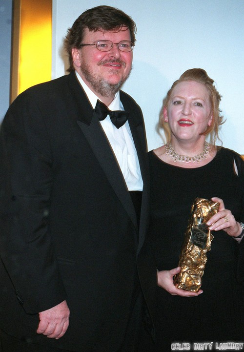 Michael Moore & Wife Kathleen Glynn Call It Quits  **FILE PHOTOS**