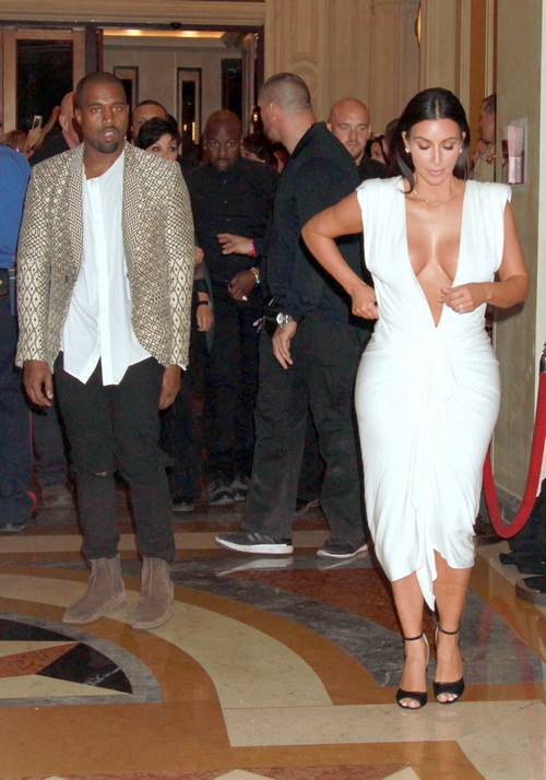Kim Kardashian Celebrates Her Birthday At TAO Nightclub