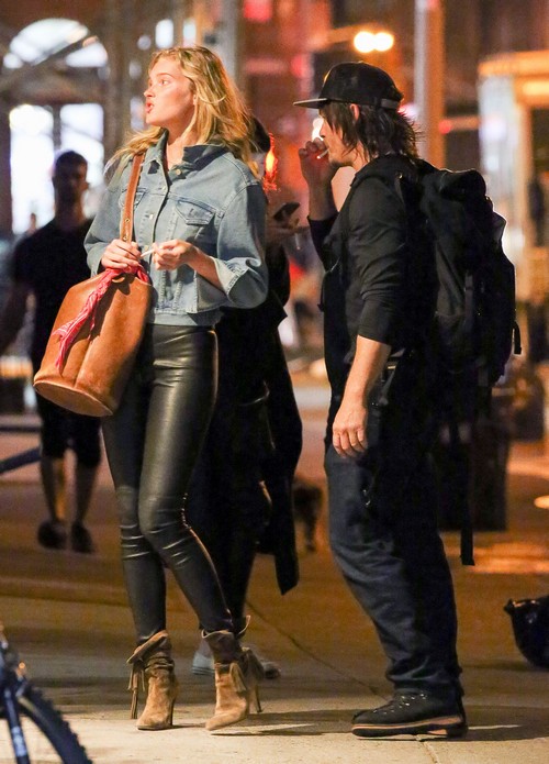 Exclusive... Norman Reedus Out With Mystery Woman In NYC | Celeb Dirty ...