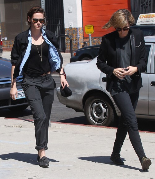 Kristen Stewart & Alicia Cargile Out And About In West Hollywood ...
