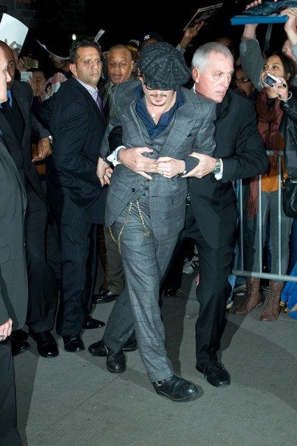 Johnny Depp's Bodyguards Injure Handicapped Woman