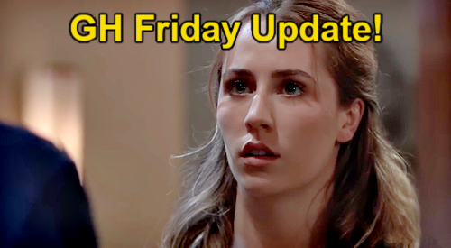 General Hospital Friday, August 22 Update: Josslyn’s Scary Visitor, Carly’s Alarm Bells, Ava’s Real Motive