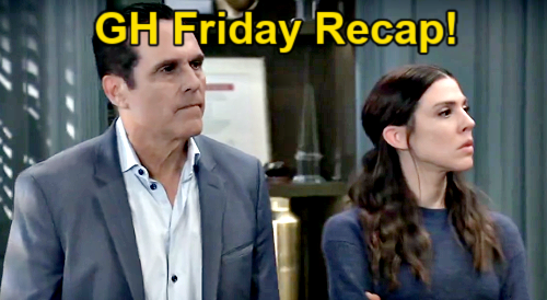 General Hospital Friday, January 31 Recap: Sonny Rejects Ava’s Custody Offer