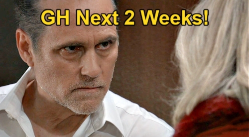 General Hospital Next 2 Weeks: Jason Chaos, Sonny & Ava’s Chemistry Erupts, Carly’s Stunning News and Dex’s Decision