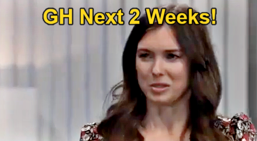 General Hospital Next 2 Weeks: Amsterdam Mystery, Carly’s New Mission, Romantic Grand Gesture and Sonny’s Wrath
