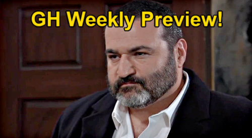 General Hospital Preview: Week of November 27 - Sonny Hunts Austin's Killer - Gloria’s Mob Problem Shows Up In PC