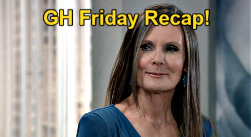 General Hospital Recap: Friday, March 22 – Jason Arrested, Sasha Resigns and Maxie Kicks Lucy Out