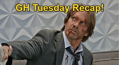 General Hospital Recap: Tuesday, April 9 – Carly Plays Nurse for John – Drew & Nina Sizzle in Secret