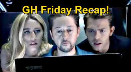 General Hospital Recap: Friday, October 13 – Dex Recognizes Kidnapper Mason on Security Footage – Cyrus Free to Go