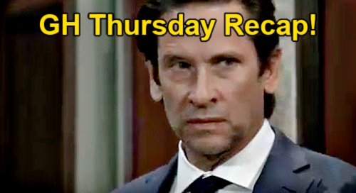 General Hospital Recap: Thursday, October 12 – Ava’s Escape Blocked – Sonny & Nina’s Wedding Begins – Cyrus’ Release