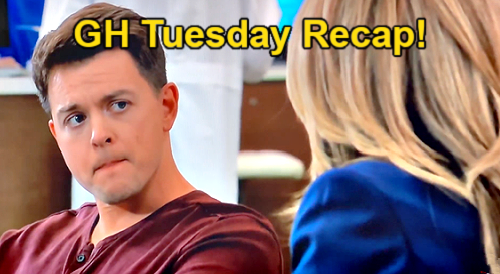 General Hospital Recap: Tuesday, May 30 – Michael Reacts to Sonny’s Engagement – Drew Turns Down Sam’s Offer