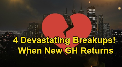 General Hospital Spoilers: 4 Devastating Breakups Brewing – Major Couples Crash and Burn When New GH Episodes Return
