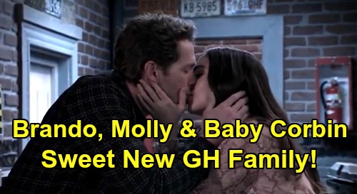 General Hospital Spoilers: Brando, Molly & Baby Corbin Are Sweet GH Family of the Future – Time for TJ Breakup, New Love Story?