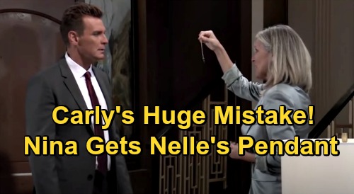 General Hospital Spoilers: Carly Loses Control of Nelle’s Necklace – Nina Gets Daughter's Pendant?