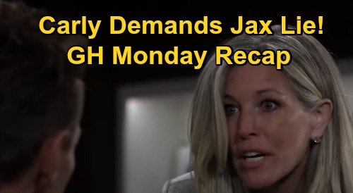 General Hospital Spoilers: Monday, November 16 Recap - Cyrus Tries To Kill Sasha - Carly Urges Jax To Lie to Nina - BLQ Pregnancy Test
