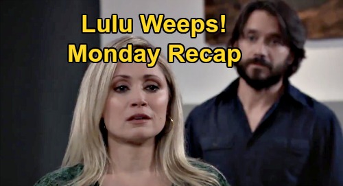 General Hospital Spoilers: Monday, October 12 Recap - Cyrus Approaches Gladys - Dante Vows, Lulu Weeps - Carly's In Trouble
