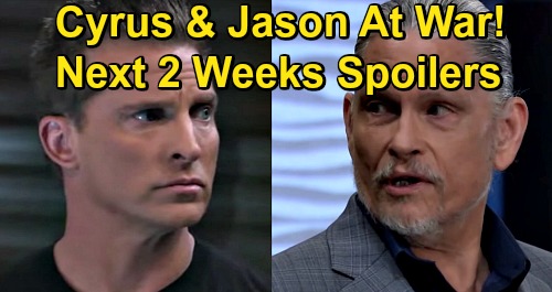 General Hospital Spoilers Next 2 Weeks: Cyrus & Jason’s Fierce Faceoff – Sasha Consoles Michael Over Sonny – Peter Threatens Sam