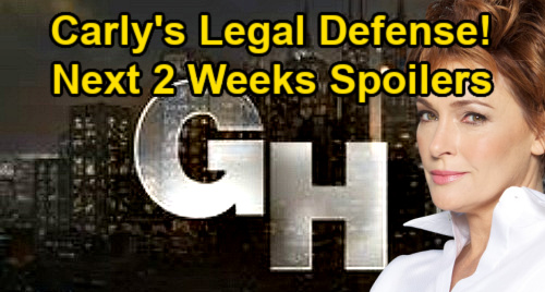 General Hospital Spoilers Next 2 Weeks: Carly’s Legal Defense – Spencer's Creepy Delivery - Finding Florence - Sonny's Problem