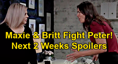 General Hospital Spoilers Next 2 Weeks: Maxie & Britt Takedown Peter - Nina Robs Sonny’s Family - Bad Boy Cameron