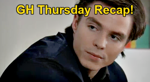 General Hospital Recap: Thursday, October 19 – Spencer’s Daddy Role Upsets Trina – Victor Accused of Charlotte Control
