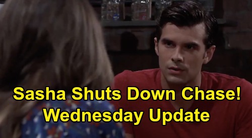 General Hospital Spoilers Update: Wednesday, September 2 – Sasha Stops Chase from Ruining Wiley’s Family – Sonny Stays in the Dark