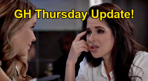 General Hospital Spoilers Update: Thursday, July 22 – Sam Embarrassed – Portia Wins, Jordan Loses – Peter’s Threat to Liz & Finn