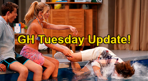 General Hospital Spoilers Update: Tuesday, July 20 – Spencer Soaked After Pool Payback – Jason Snoops to Help Liz