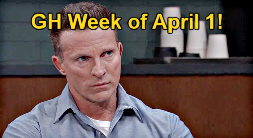 General Hospital Spoilers Week of April 1: Carly Struggles with Jason's Story - Sonny’s Decision – Dante Reveals Truth