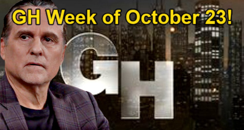 General Hospital Spoilers Week of October 23 – Sonny’s Revenge, Carly’s Disturbing News and Baddie Sparks Panic