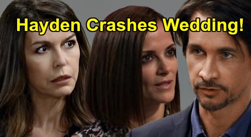 General Hospital Spoilers: Will Hayden Barnes Crash Finn & Anna’s August Wedding – Rebecca Budig Returns?