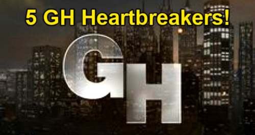 General Hospital Spoilers: 5 Heartbreakers End Major GH Romances