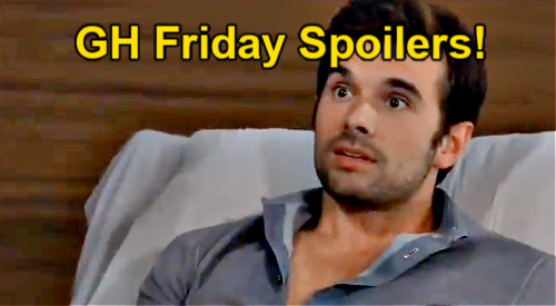 General Hospital Spoilers: Friday, April 22 – Chase Explains Collapse – Carly Suspects Harmony’s Secret – Quartermaine Party
