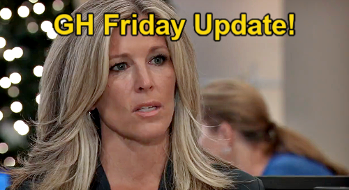 General Hospital Spoilers: Friday, December 17 Update – Carly’s Guard Dog – Stella & Marshall’s Secret – Britt & Liz Share Wish