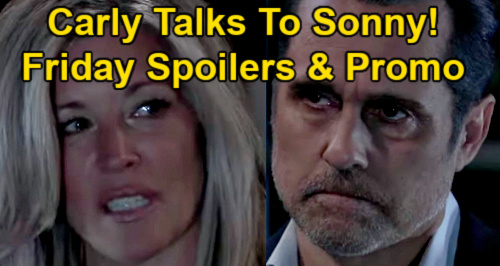General Hospital Spoilers: Friday, May 7 – Carly Talks to Sonny – Dante Arrests Sam - Peter Suspects Maxie’s Secret Guest