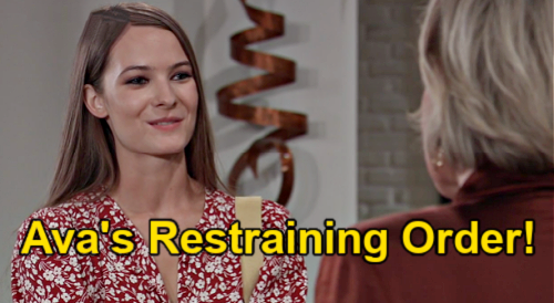 General Hospital Spoilers: GH Sneak Peek – Esme’s Devious Gallery Visit – Convinces Ava to Okay Nikolas Restraining Order